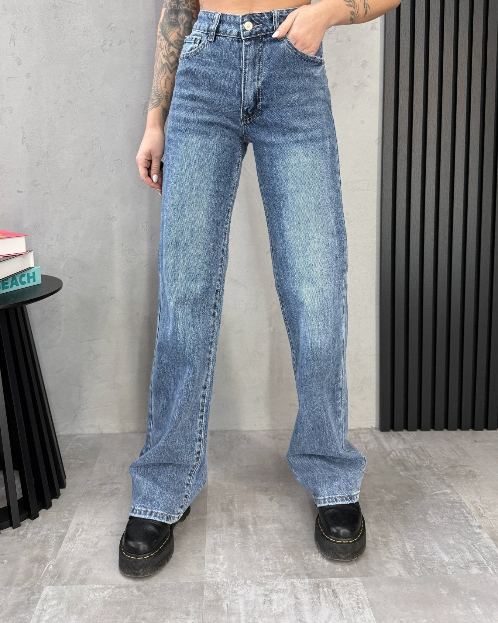 Extra long džinsai moterims su ilgomis klešnėmis, tinkami aukštoms