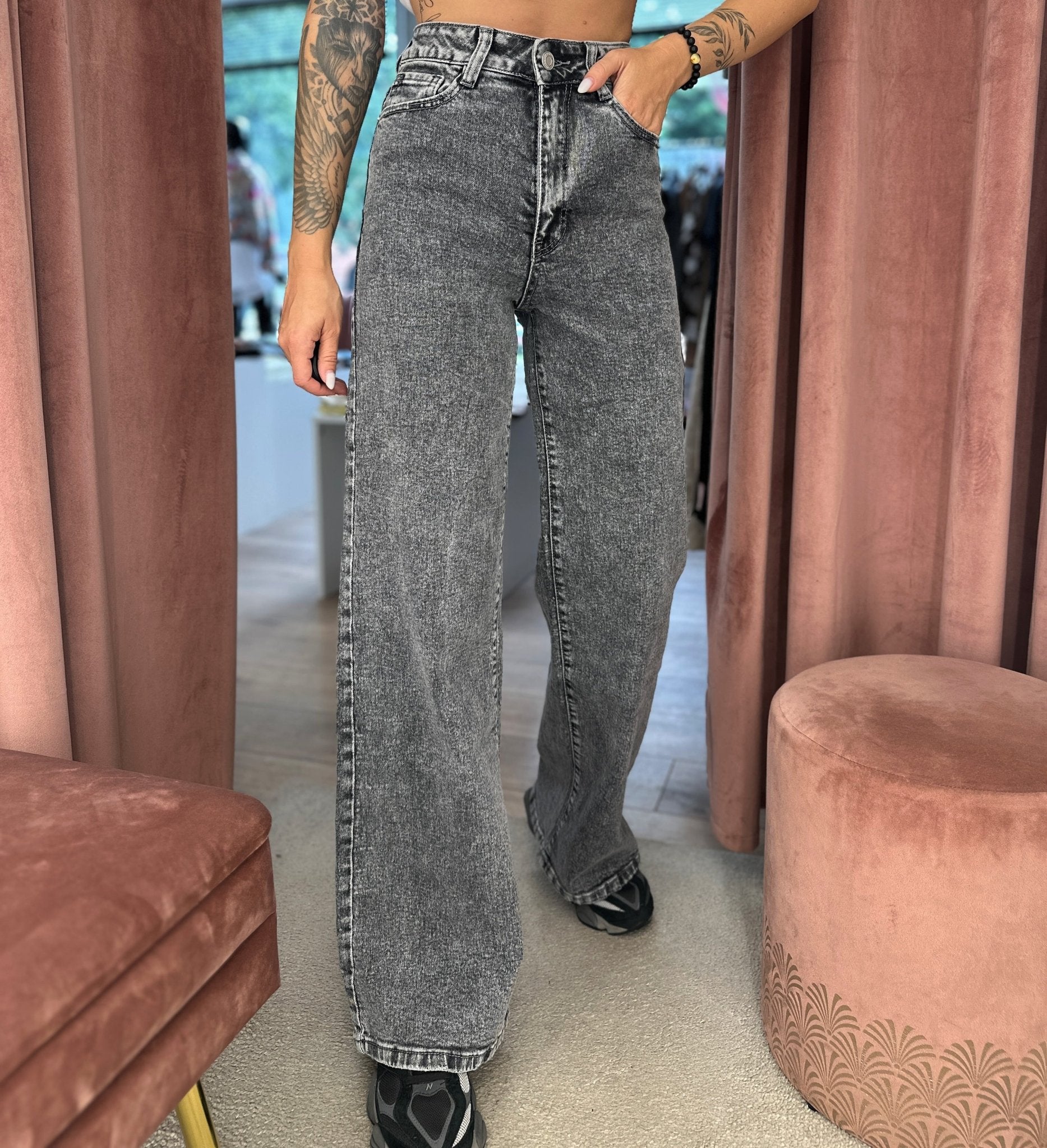 Džinsai ‘Grin gray’ - MASIM - Džinsai