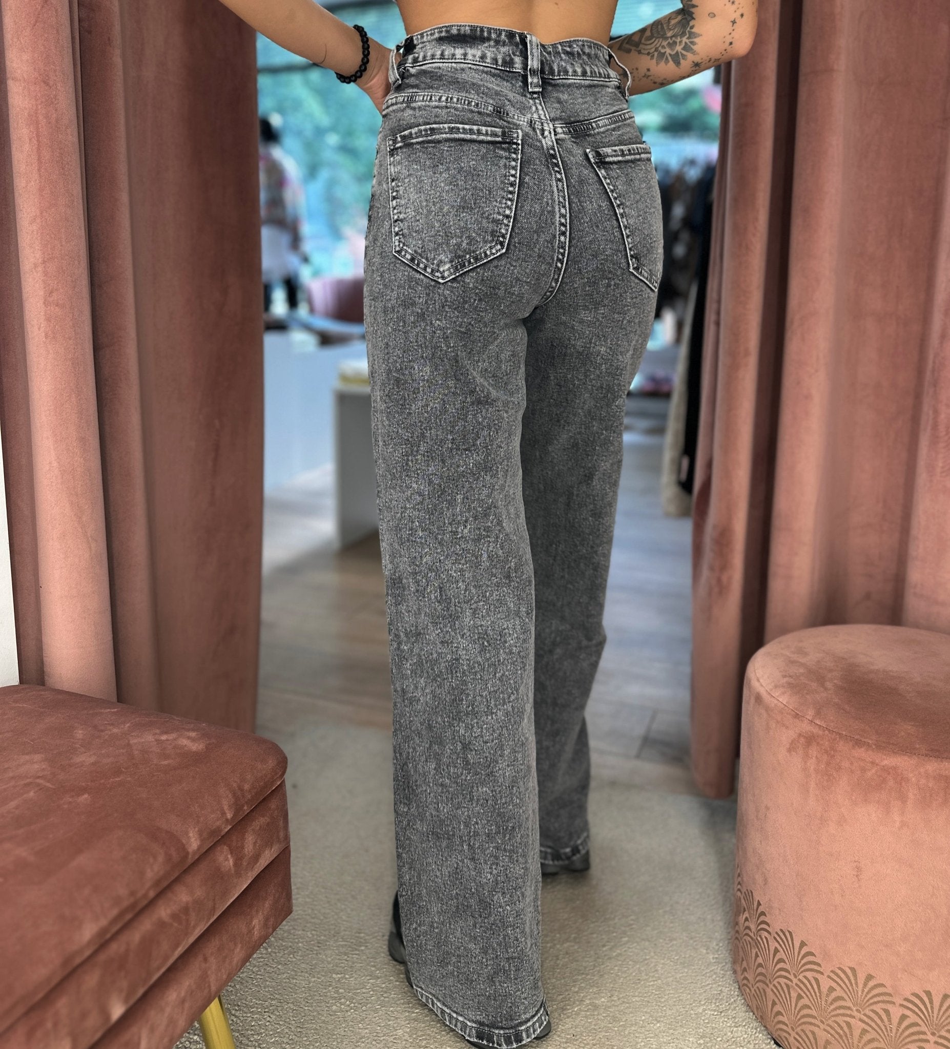 Džinsai ‘Grin gray’ - MASIM - Džinsai