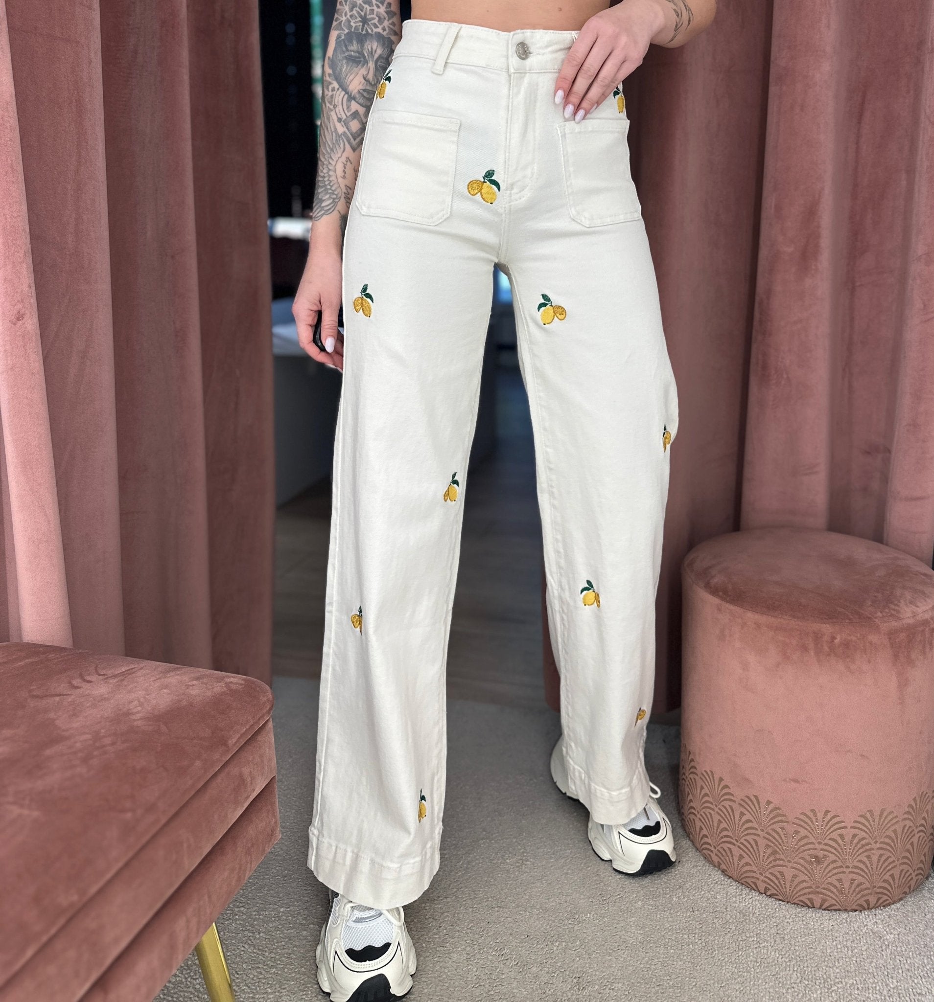 Džinsai ‘Milk lemon’ - MASIM - Džinsai