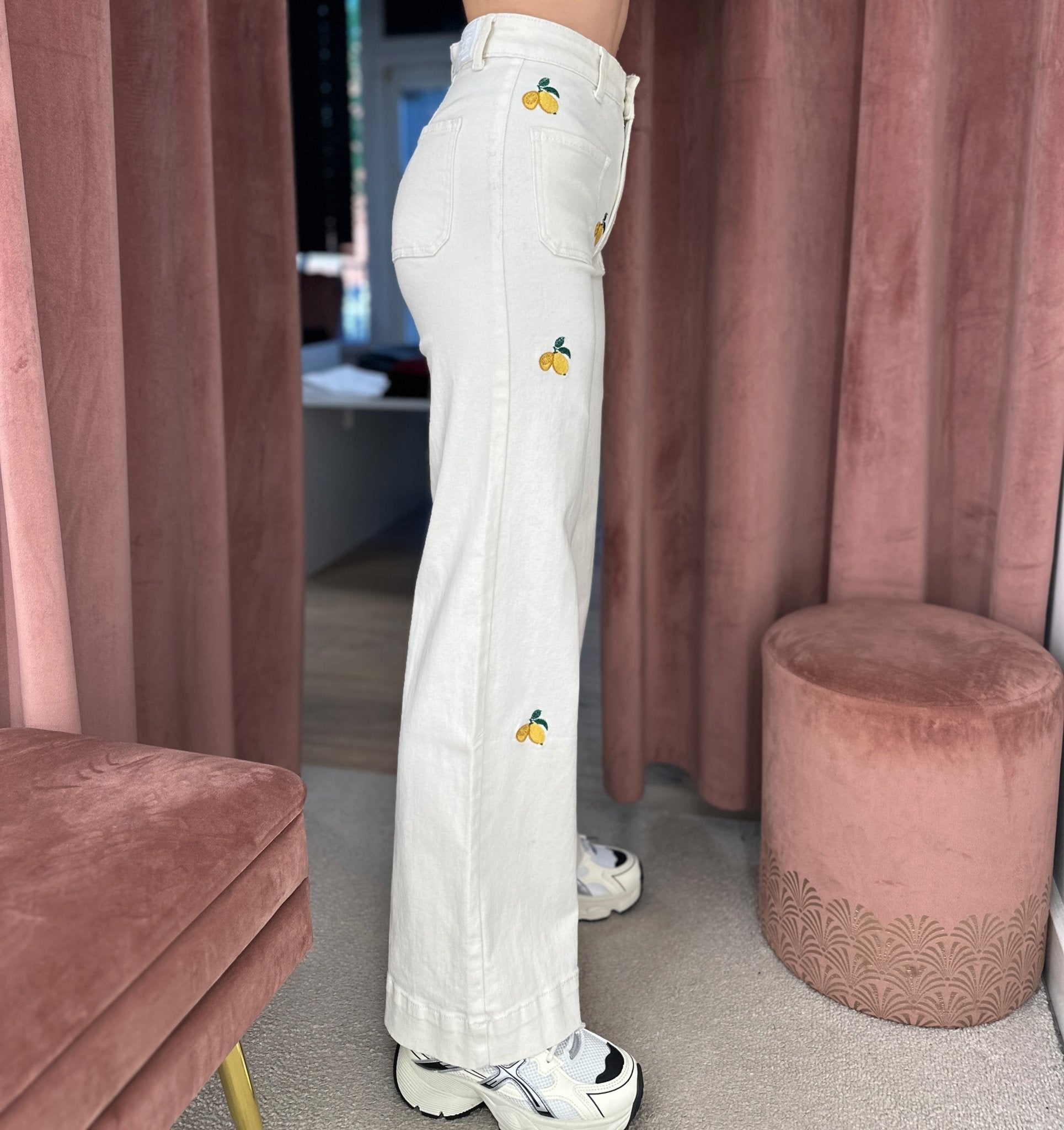 Džinsai ‘Milk lemon’ - MASIM - Džinsai