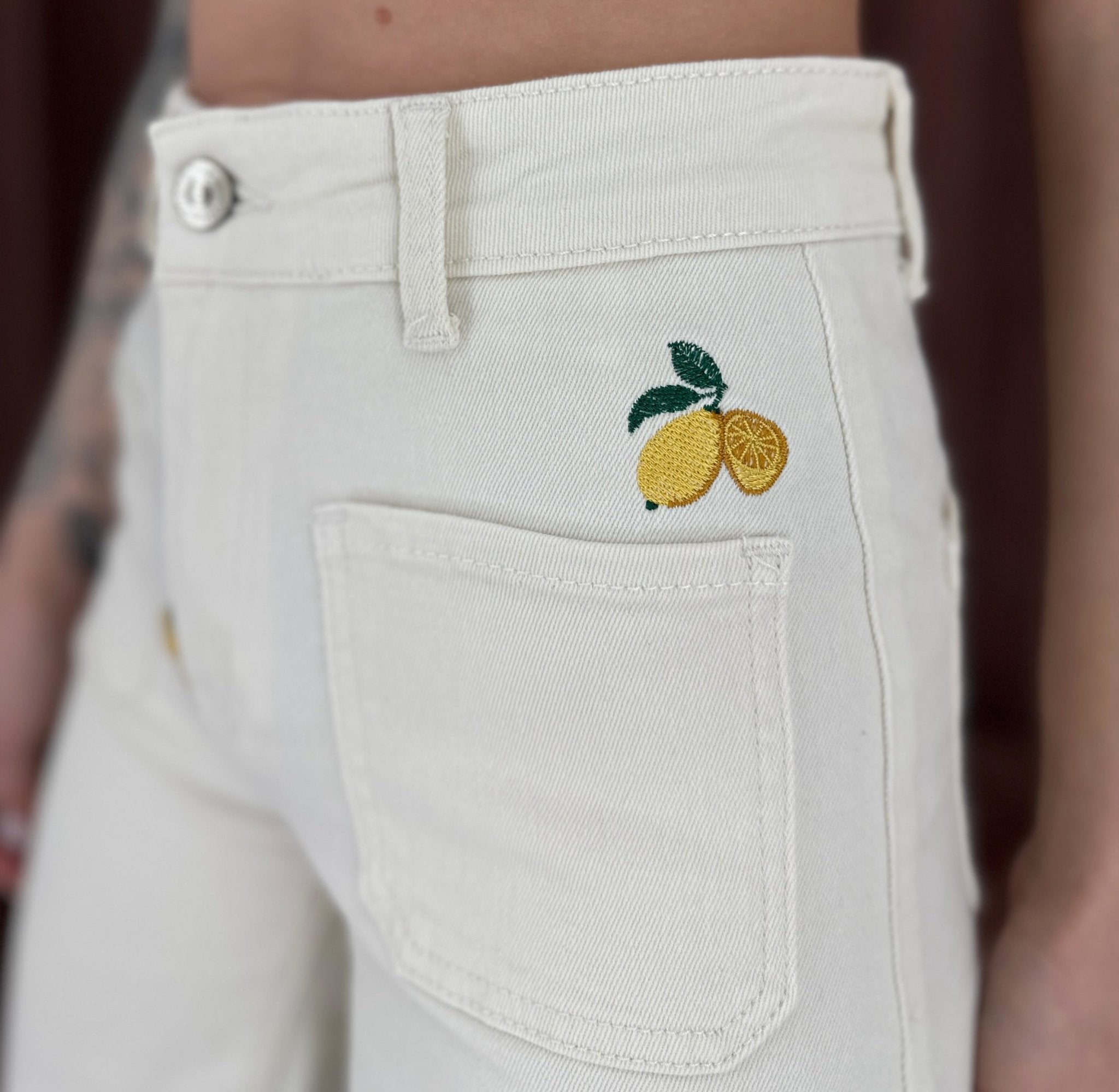 Džinsai ‘Milk lemon’ - MASIM - Džinsai