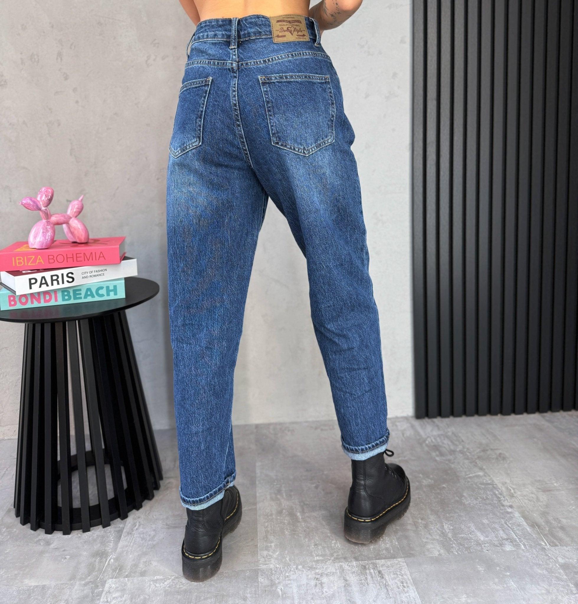 Džinsai ‘Mom baseventi’ - MASIM - Džinsai