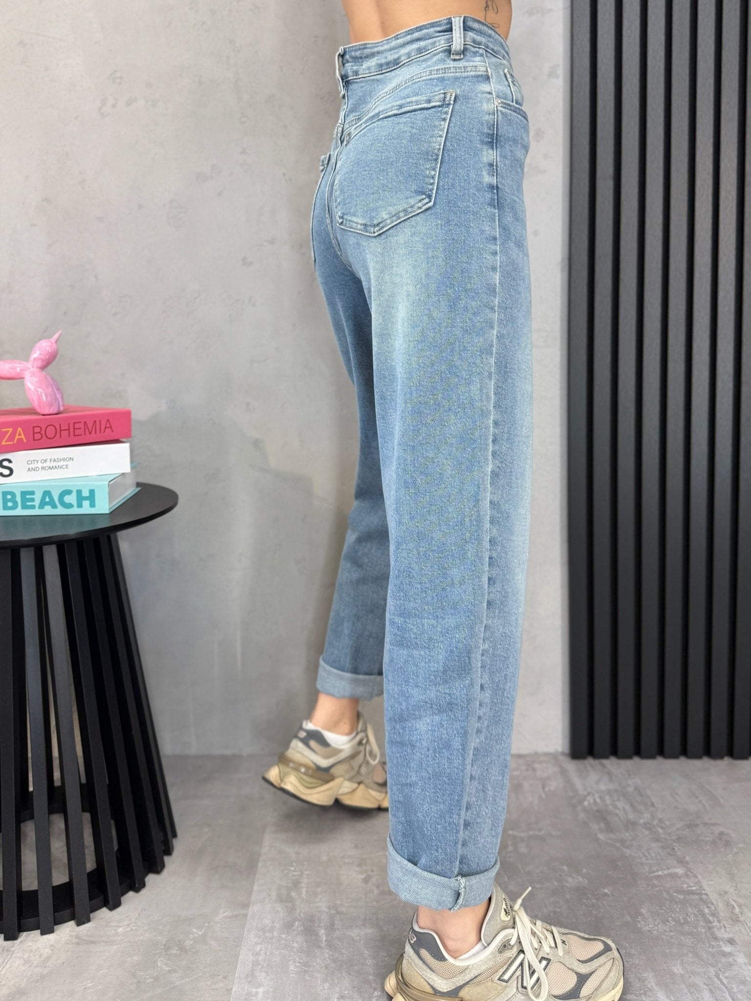Džinsai ‘Mom fit jeans’ - MASIM - Džinsai