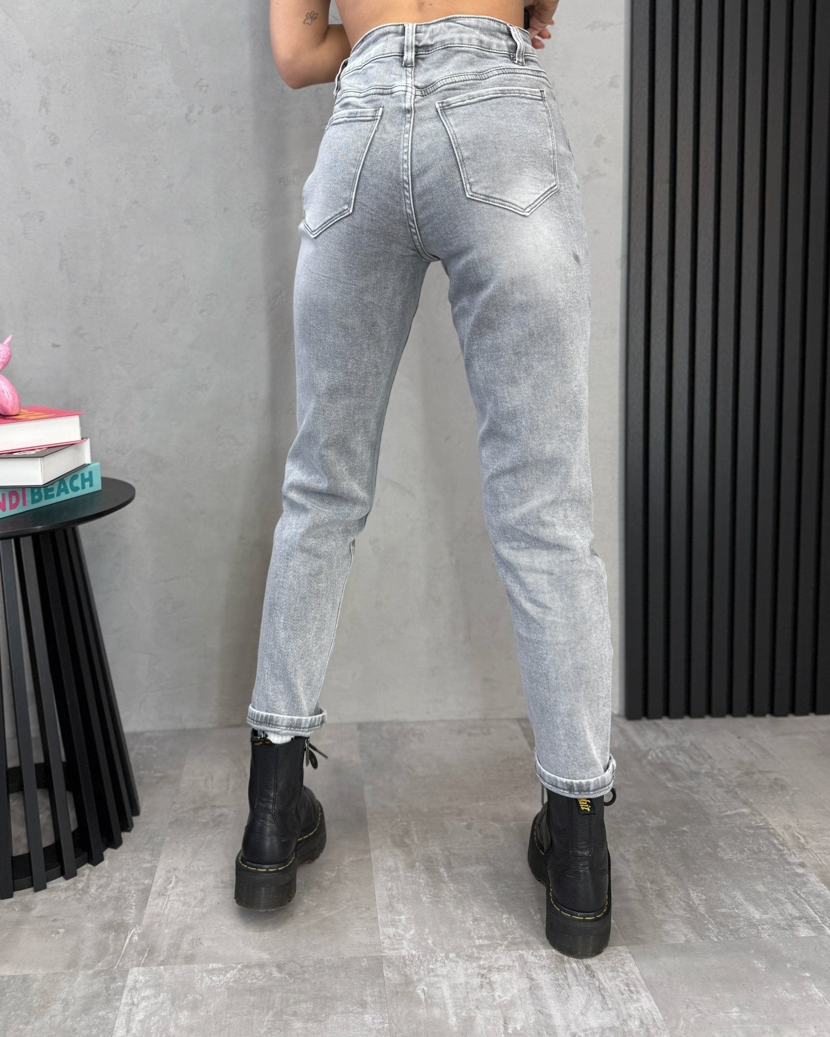 Džinsai ‘Mom mid rise’ - MASIM - Džinsai