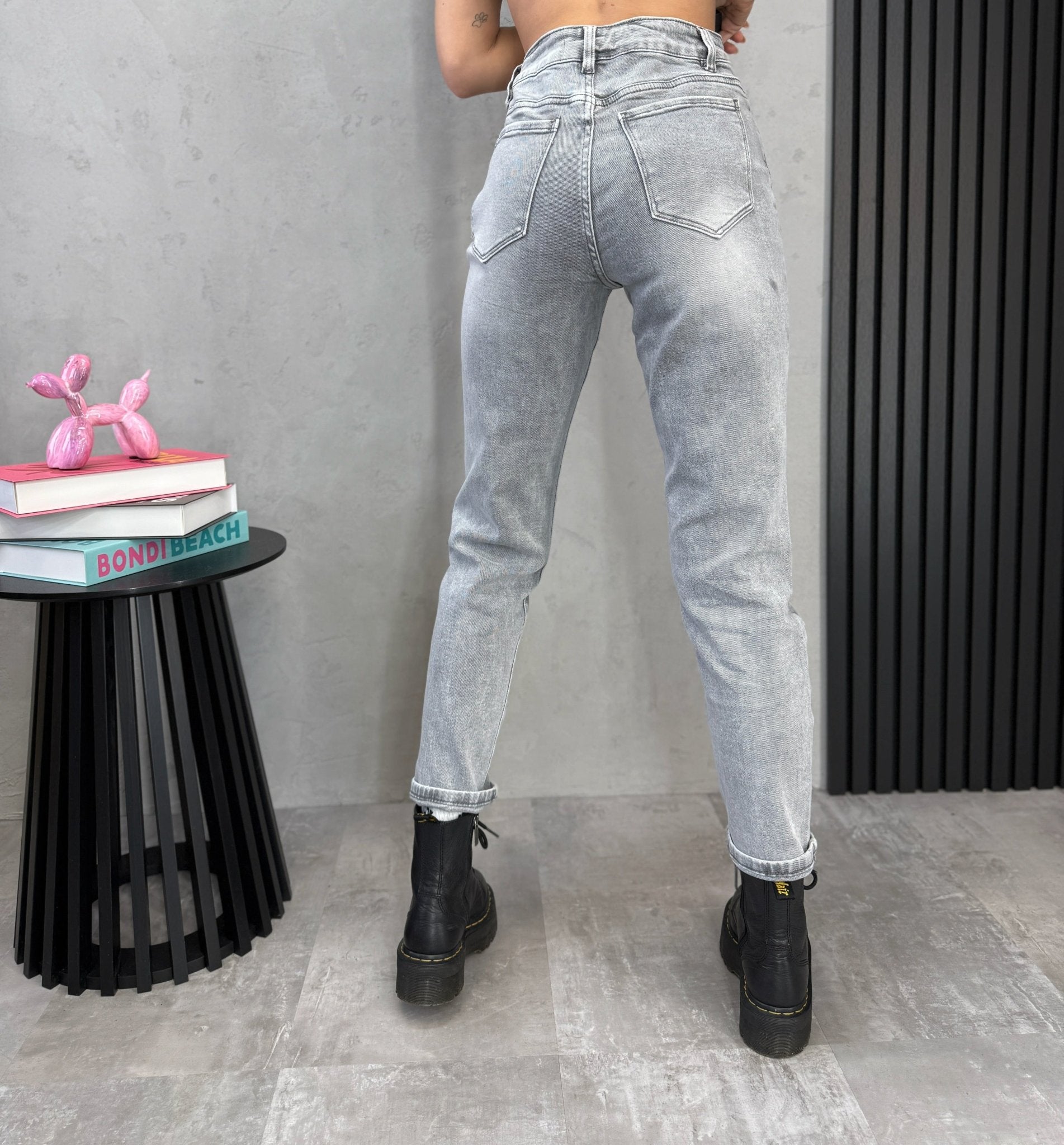 Džinsai ‘Mom mid rise’ - MASIM - Džinsai