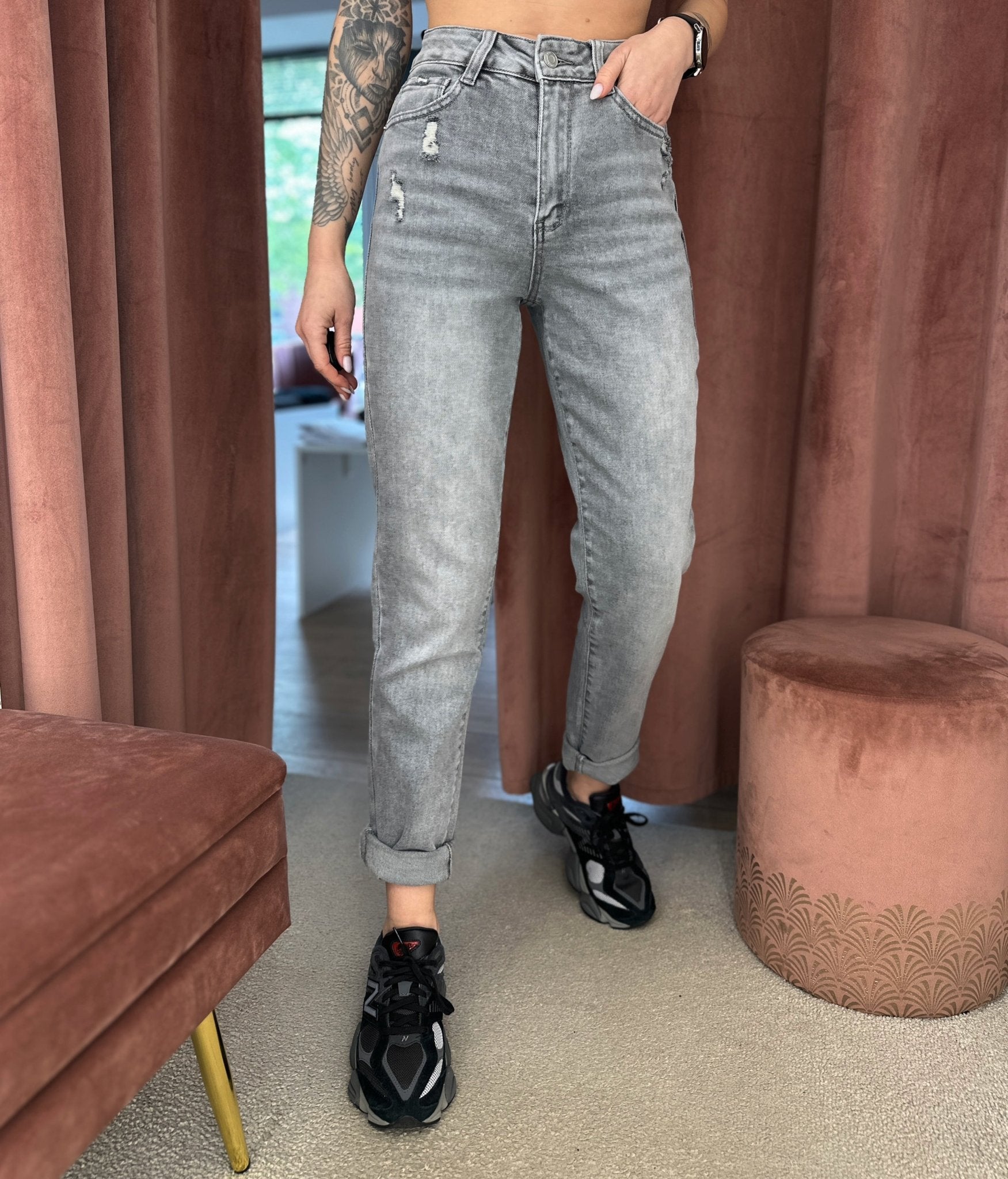 Džinsai ‘MOM Mid - Rise’ - MASIM - Džinsai