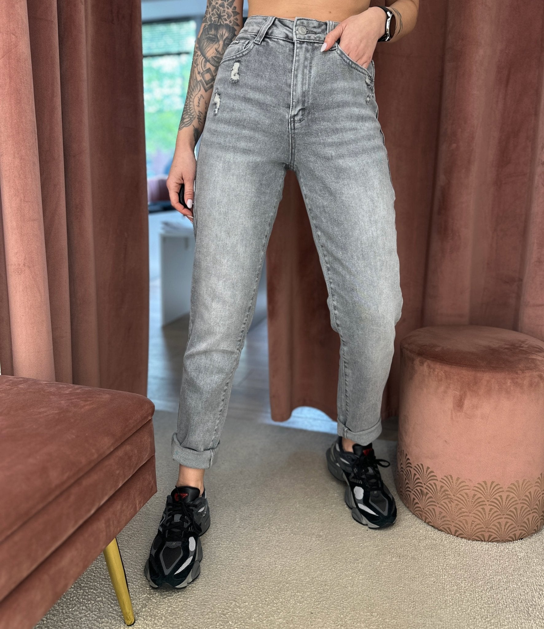 Džinsai ‘MOM Mid - Rise’ - MASIM - Džinsai