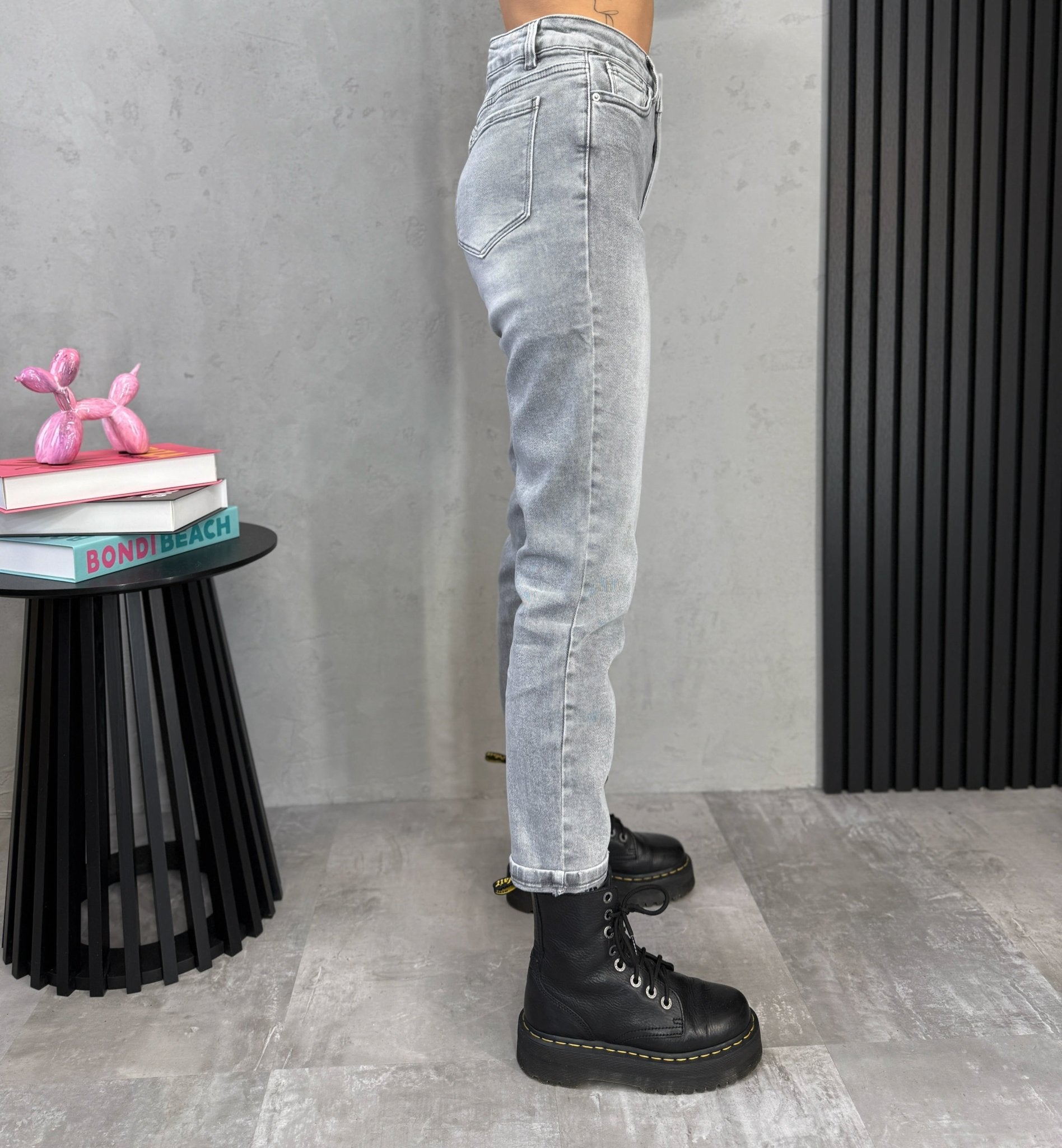 Džinsai ‘Mom mid rise’ - MASIM - Džinsai