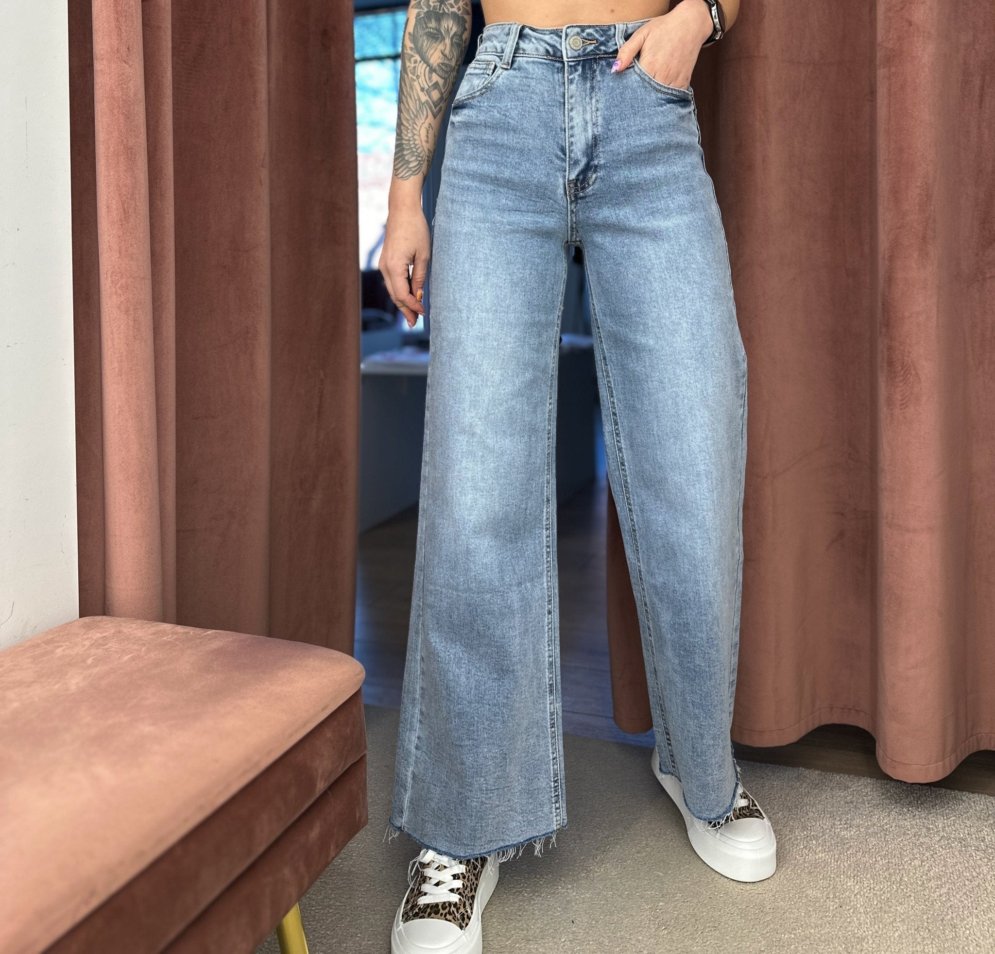 Džinsai ‘Wide leg’ - MASIM - Džinsai