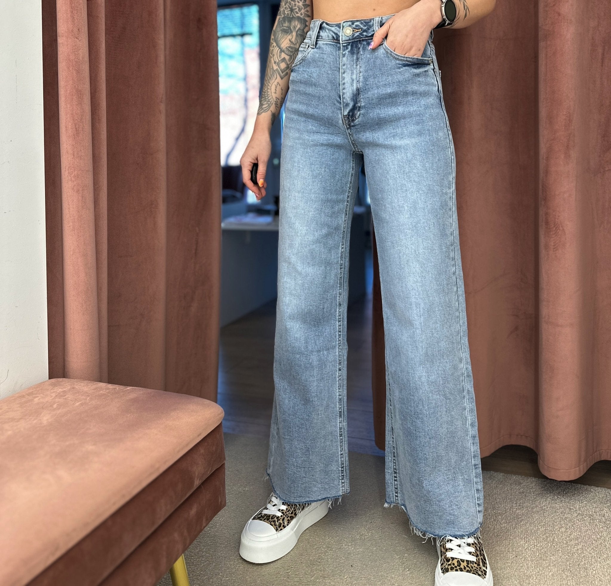 Džinsai ‘Wide leg’ - MASIM - Džinsai