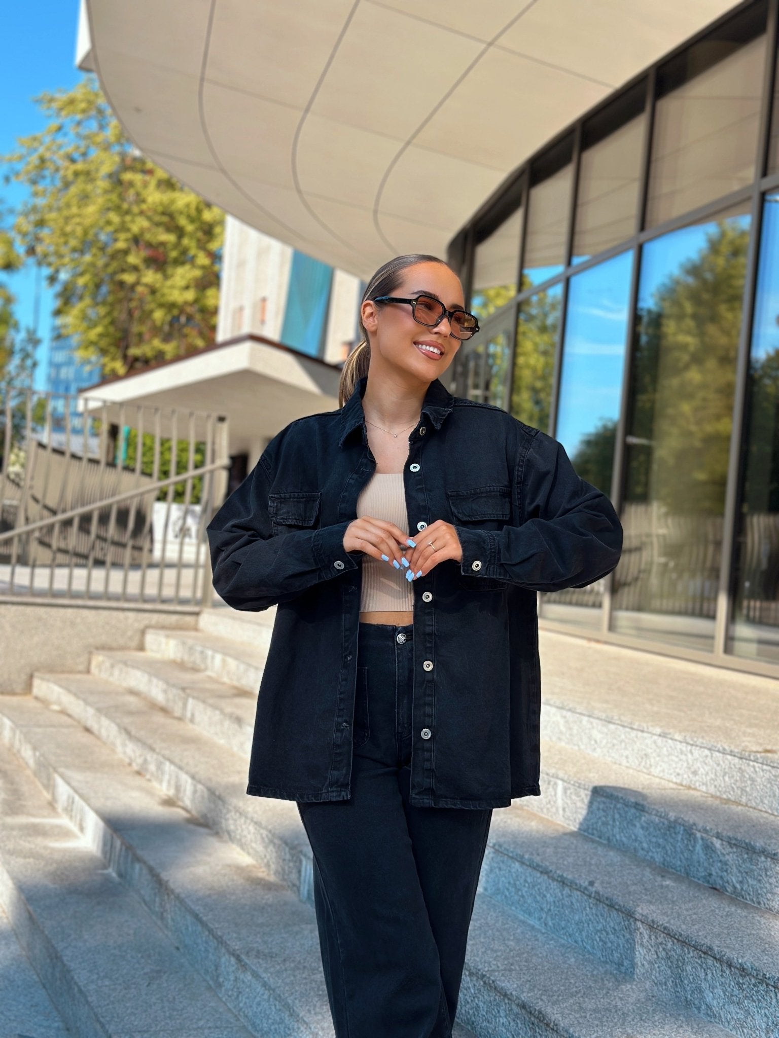 Džinsinis švarkas ‘Quiet’ - MASIM - švarkai