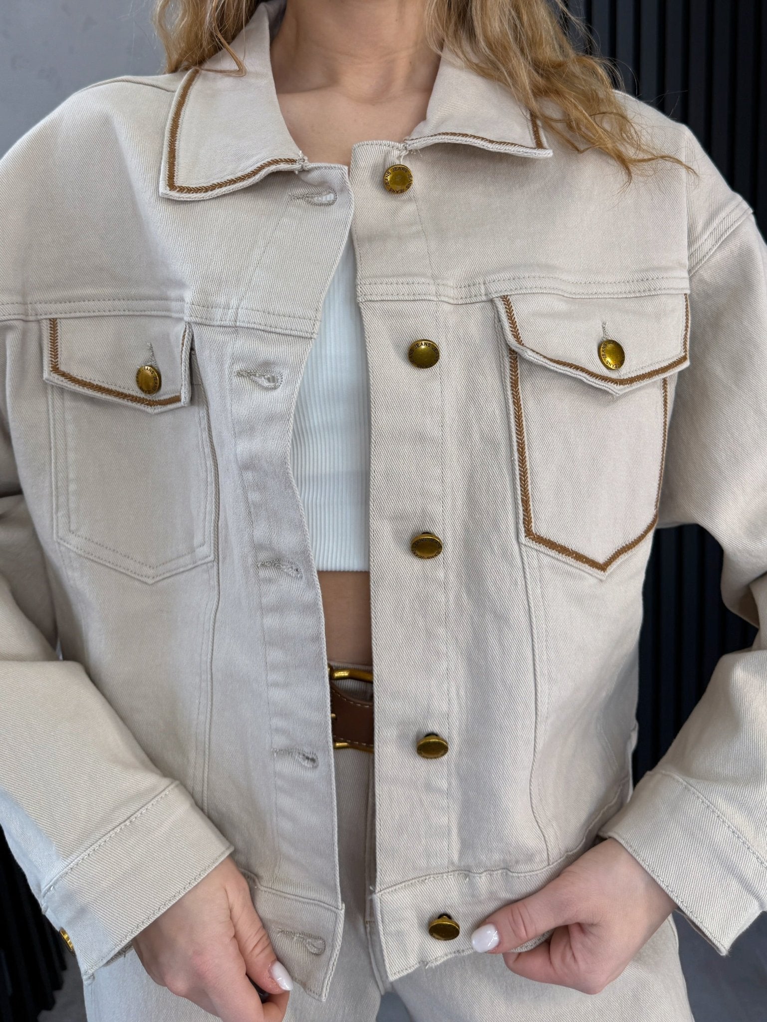 Džinsinis švarkas ‘Xilim’ - MASIM - švarkai