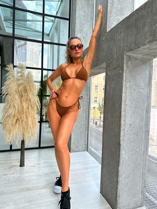 Maudymukas ‘Triangle bikini brown’ - MASIM - 