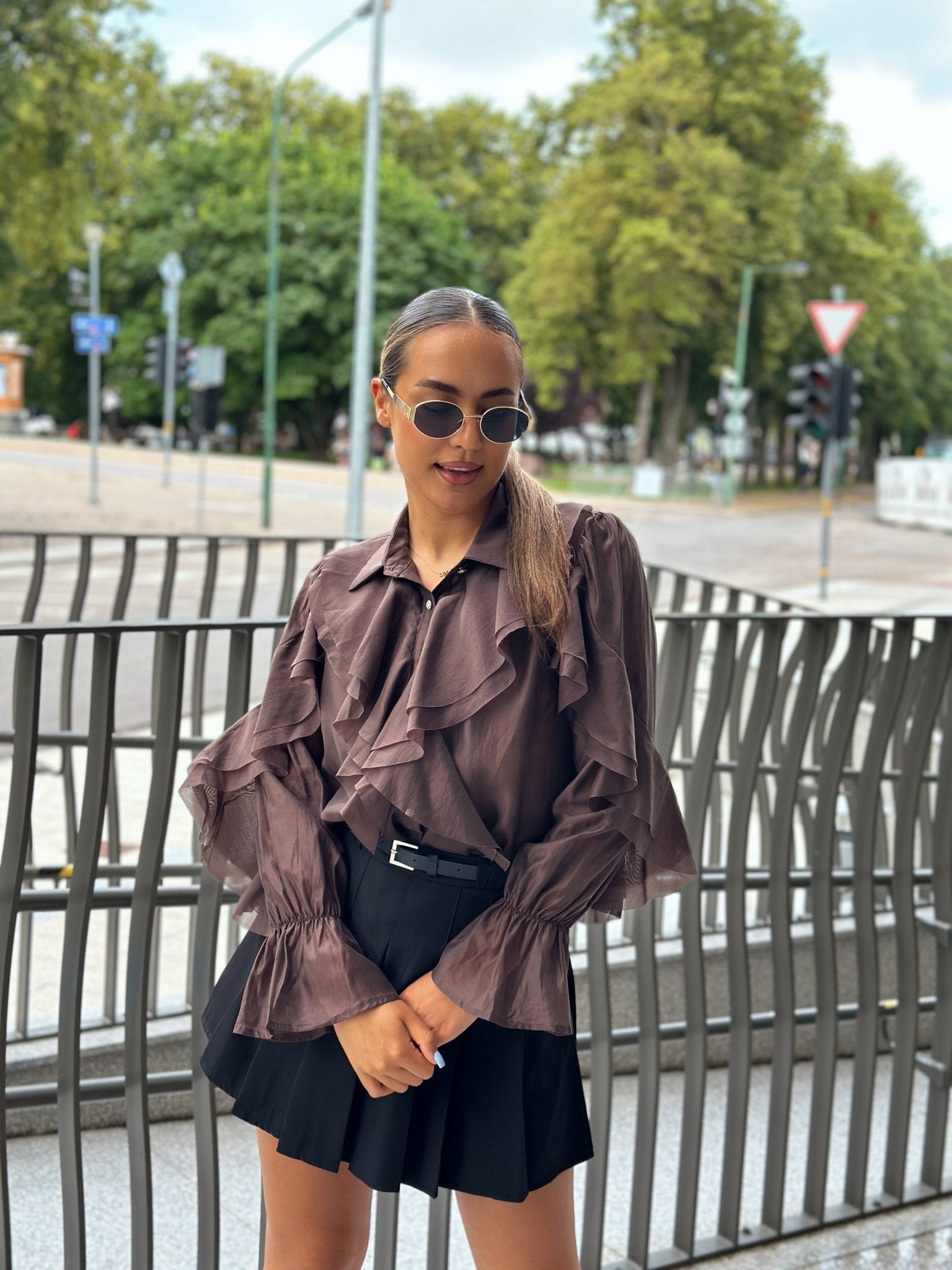 Marškiniai ‘Coffee’ - MASIM - Džinsiniai marškiniai