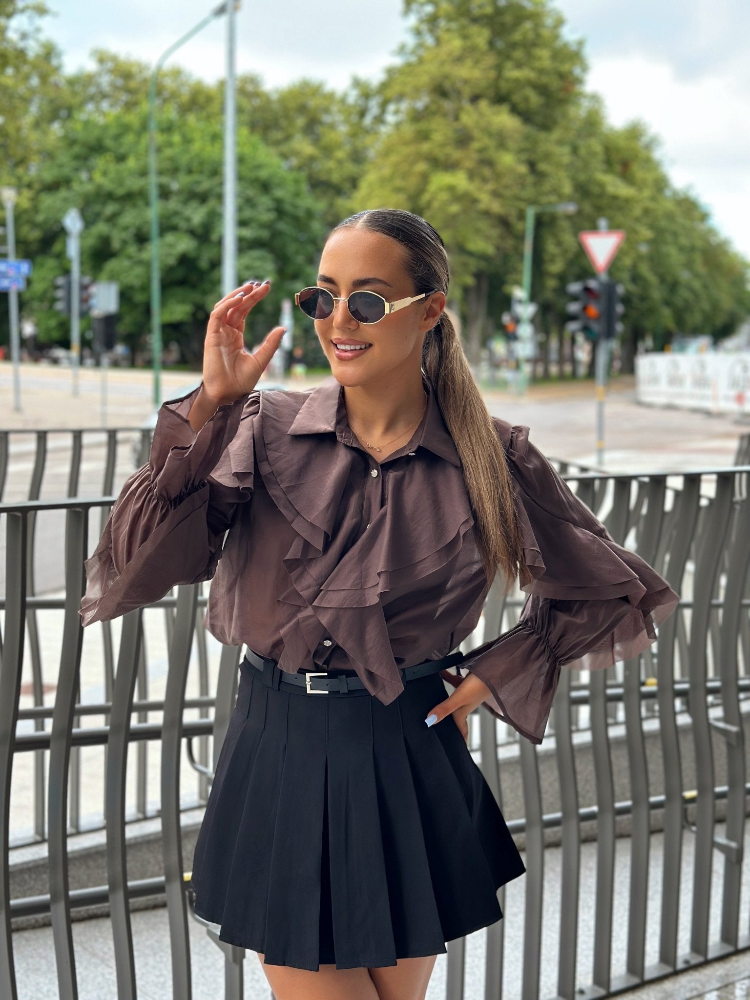 Marškiniai ‘Coffee’ - MASIM - Džinsiniai marškiniai