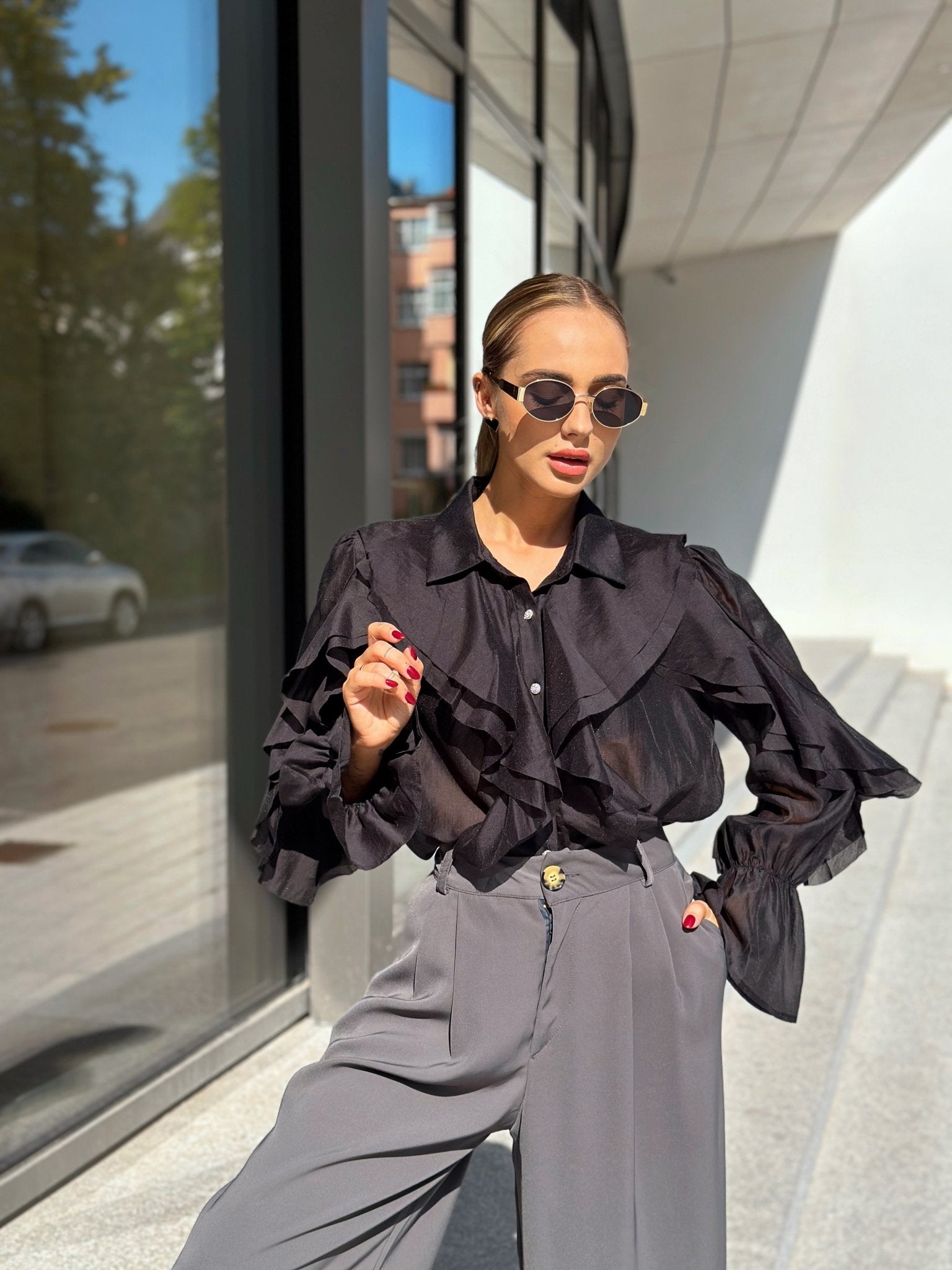 Marškiniai ‘Horizon’ - MASIM - Džinsiniai marškiniai