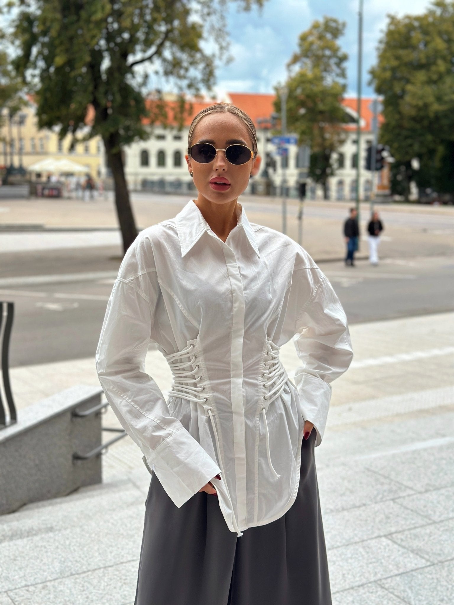 Marškiniai ‘Len’ - MASIM - Palaidinės