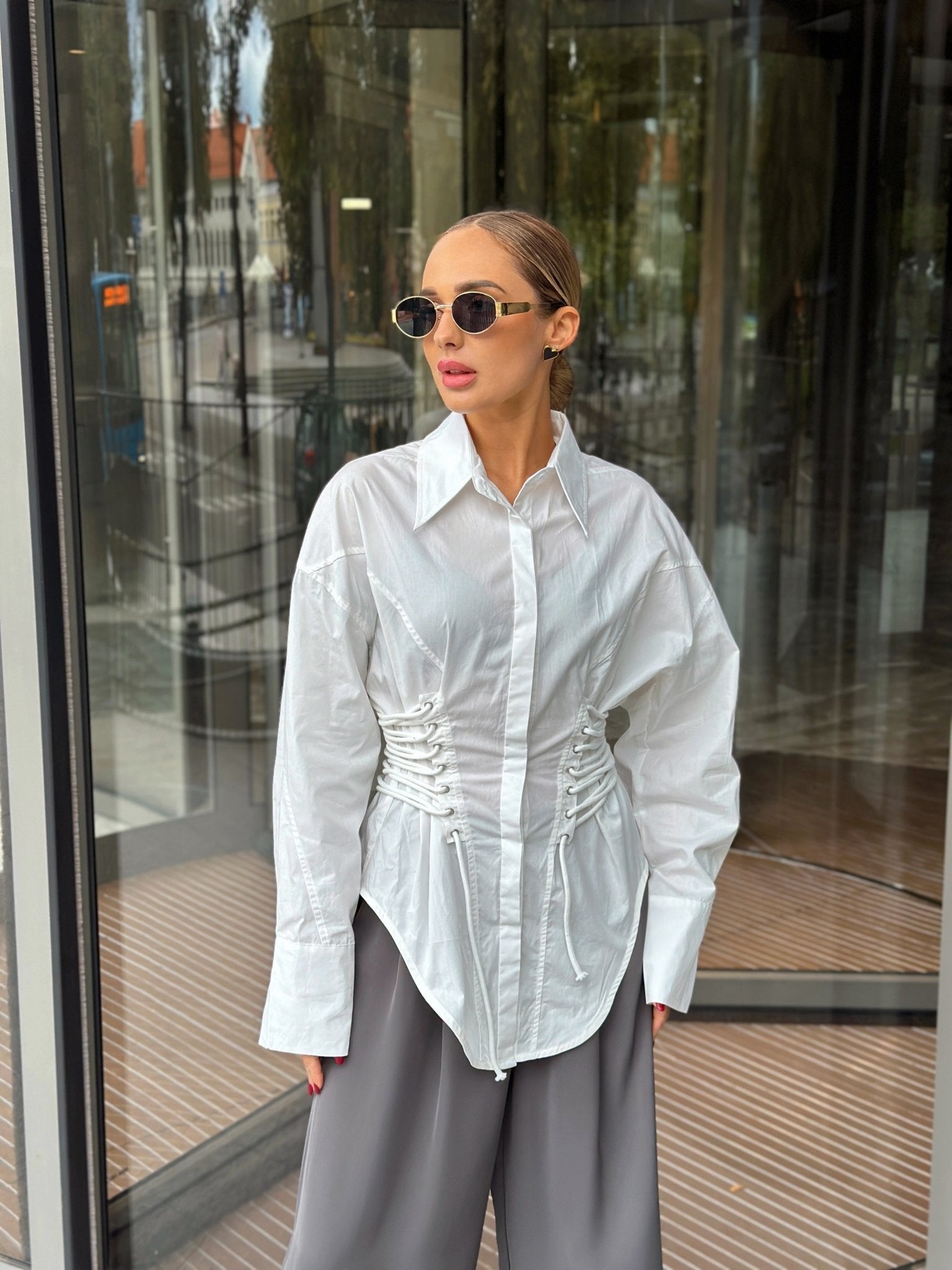 Marškiniai ‘Len’ - MASIM - Palaidinės