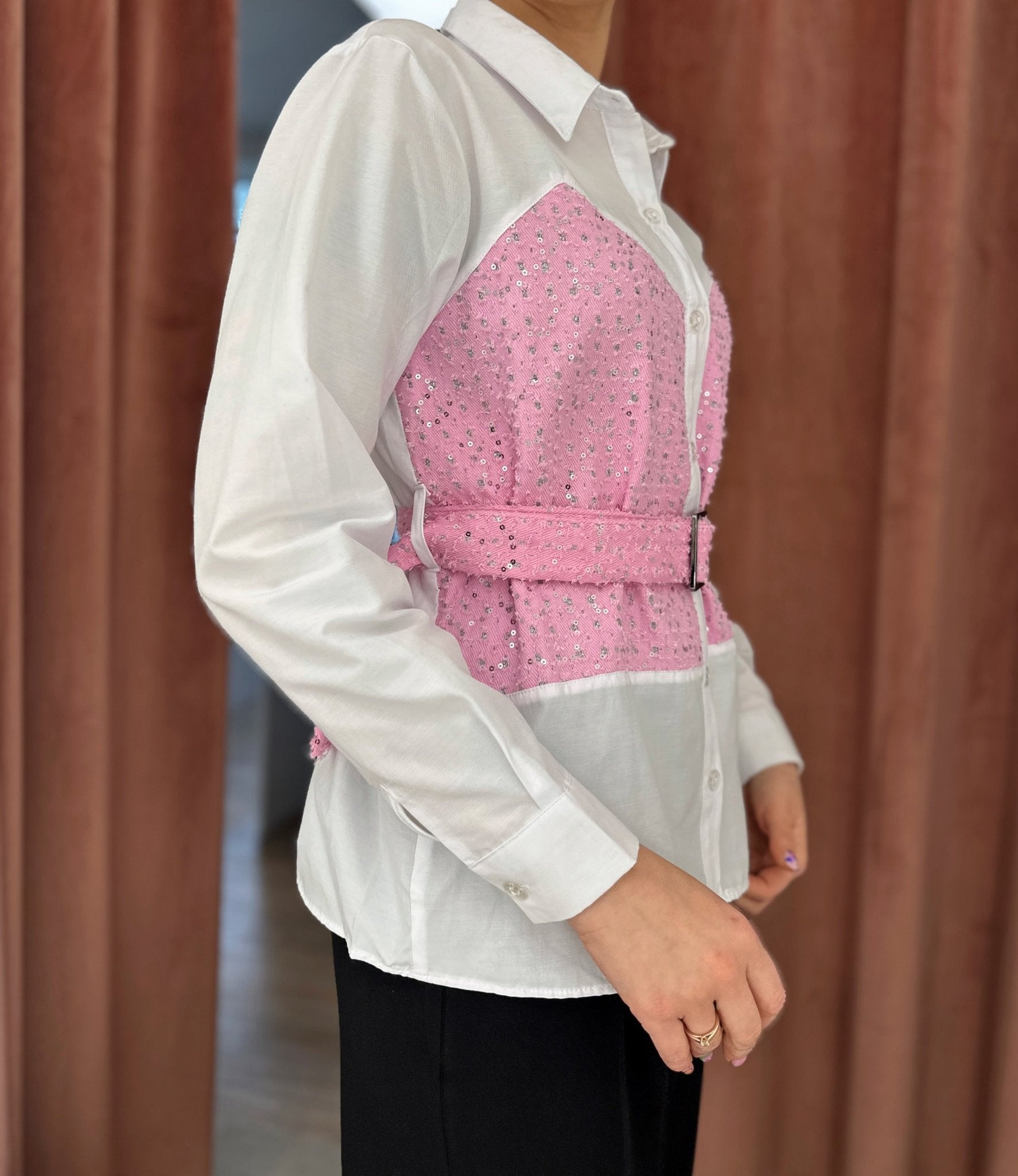 Marškiniai ‘Pink’ - MASIM - Džinsiniai marškiniai