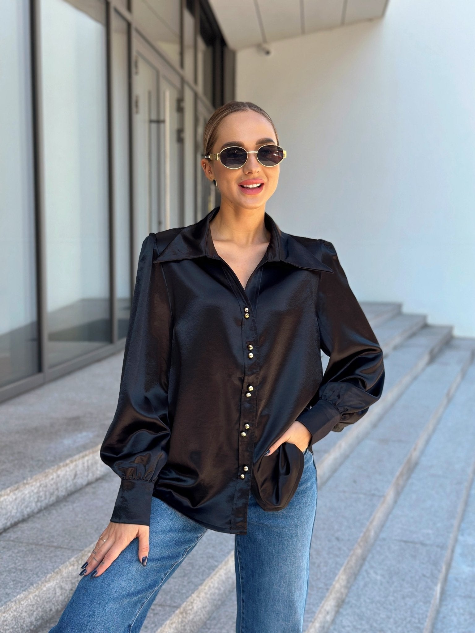 Marškiniai ‘Rone’ - MASIM - Džinsiniai marškiniai