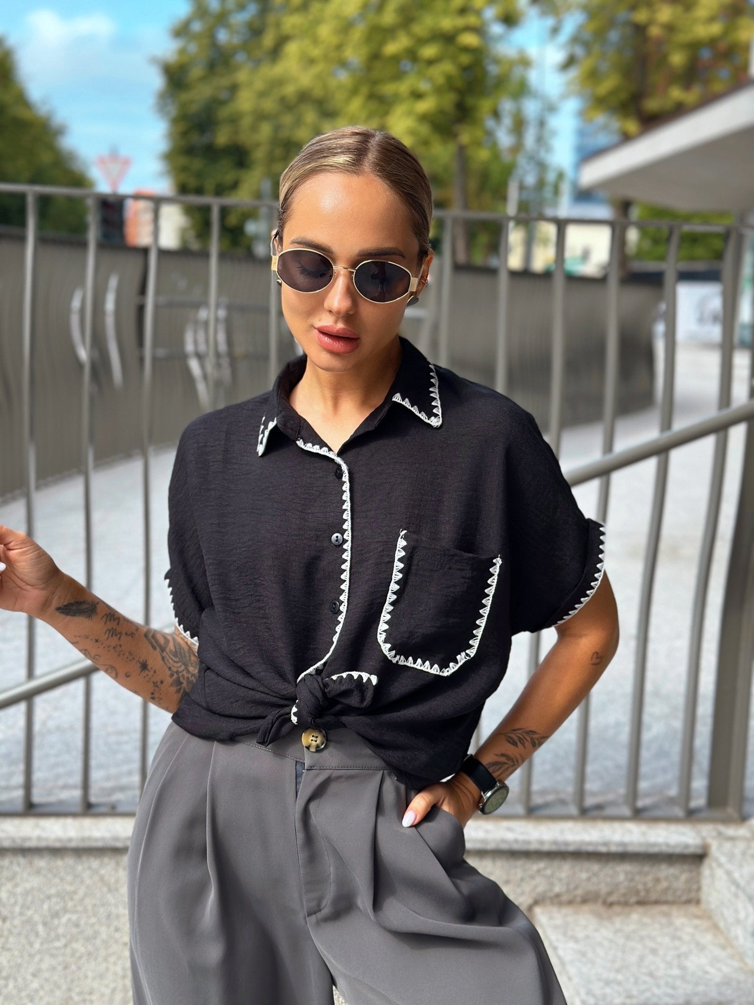 Marškiniai ‘Wom’ - MASIM - Džinsiniai marškiniai