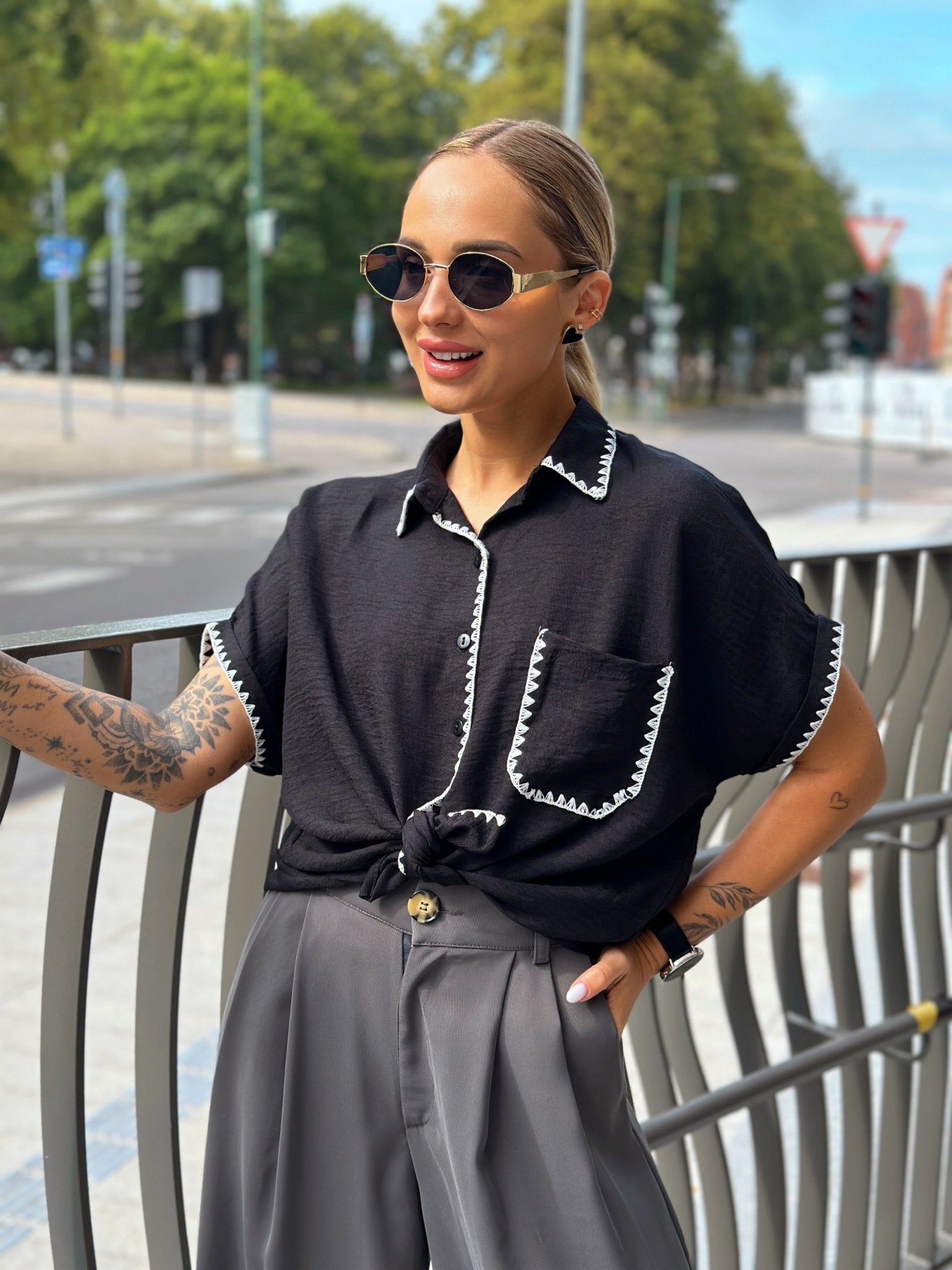 Marškiniai ‘Wom’ - MASIM - Džinsiniai marškiniai