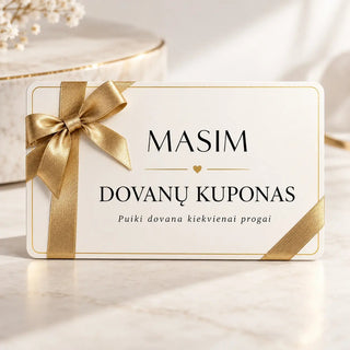 MASIM dovanų kuponas - MASIM -