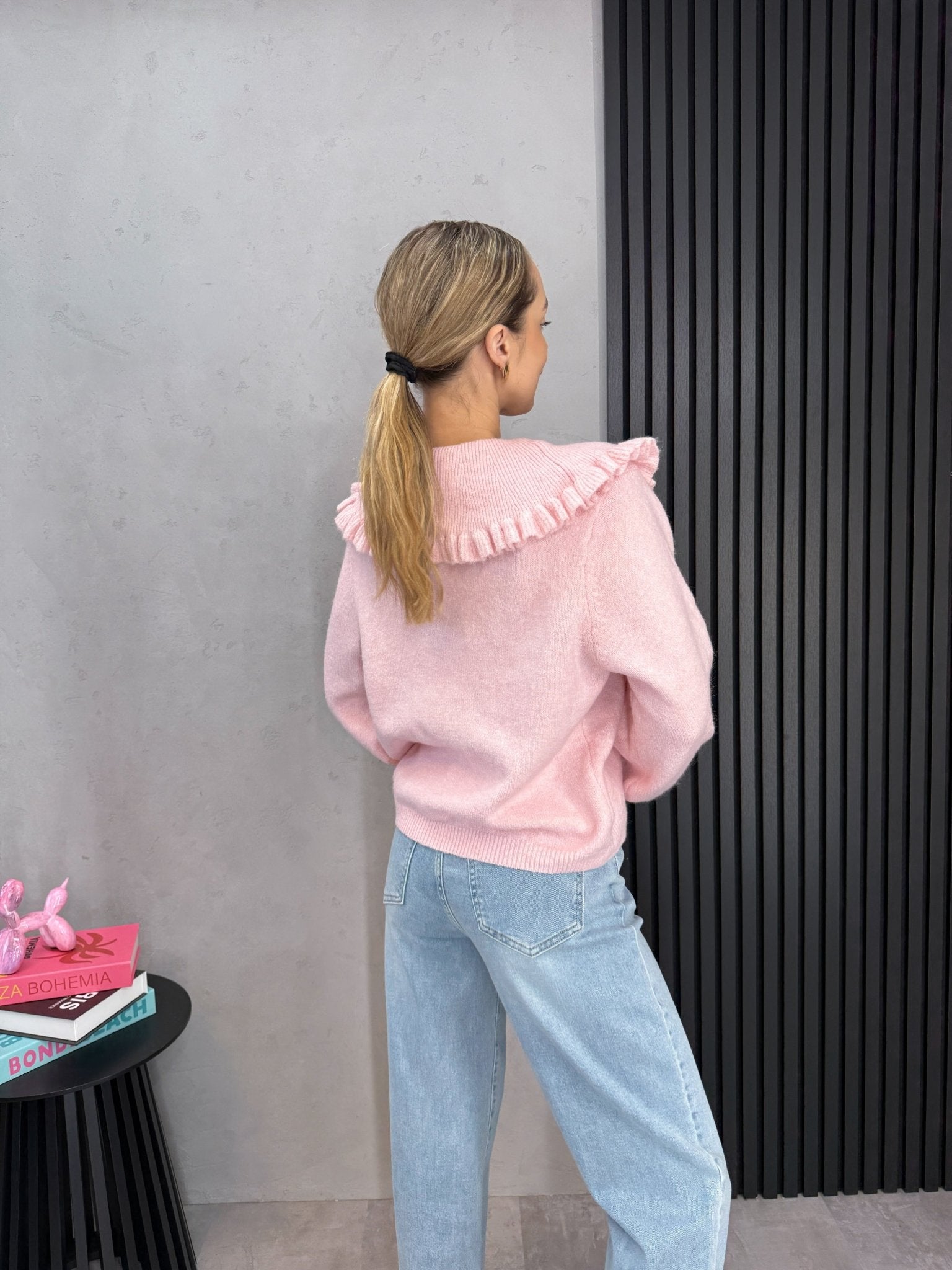 Megztinis ‘Baby pink’ - MASIM - švarkai