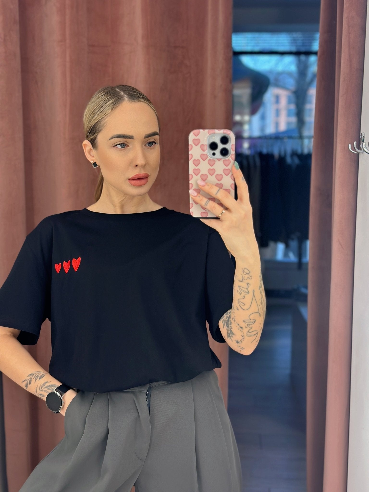 Palaidinė ‘Black heart’ - MASIM - Palaidinės