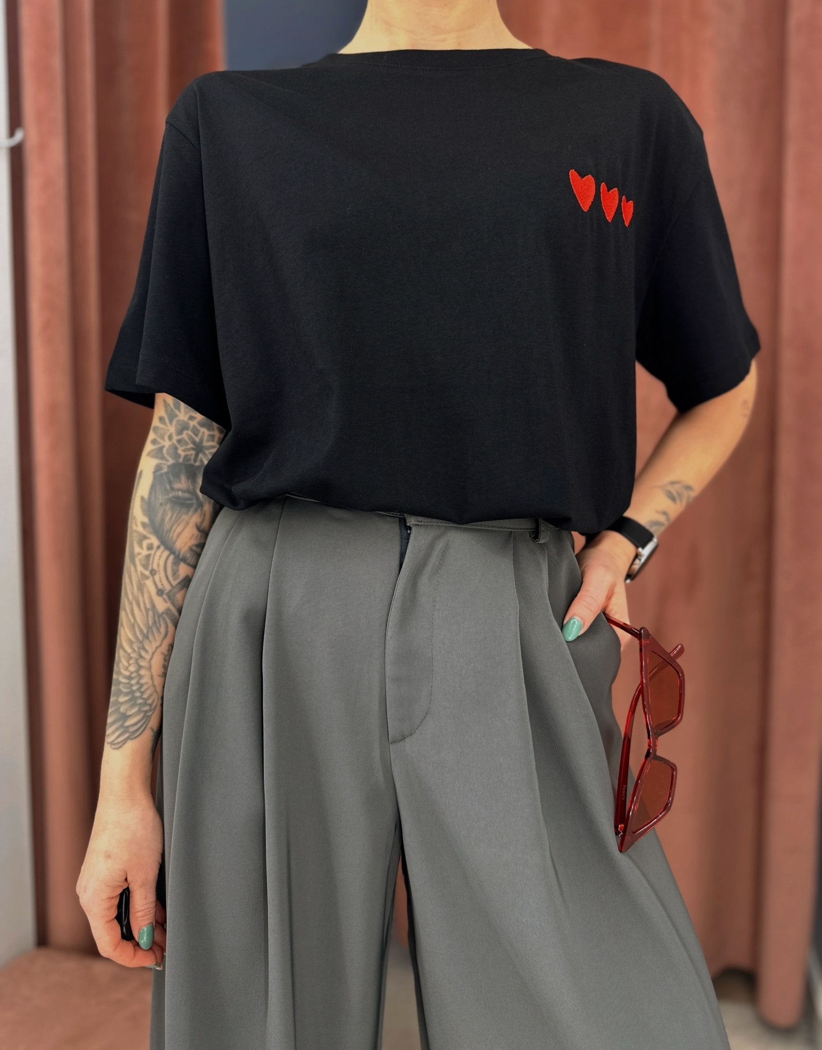 Palaidinė ‘Black heart’ - MASIM - Palaidinės