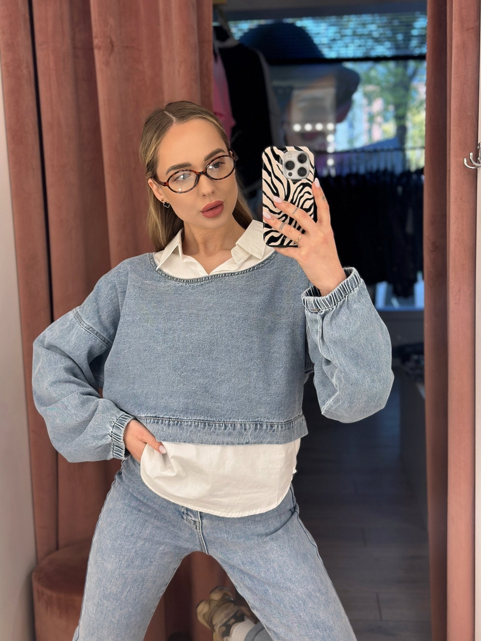 Palaidinė ‘Denim’ - MASIM - Palaidinės