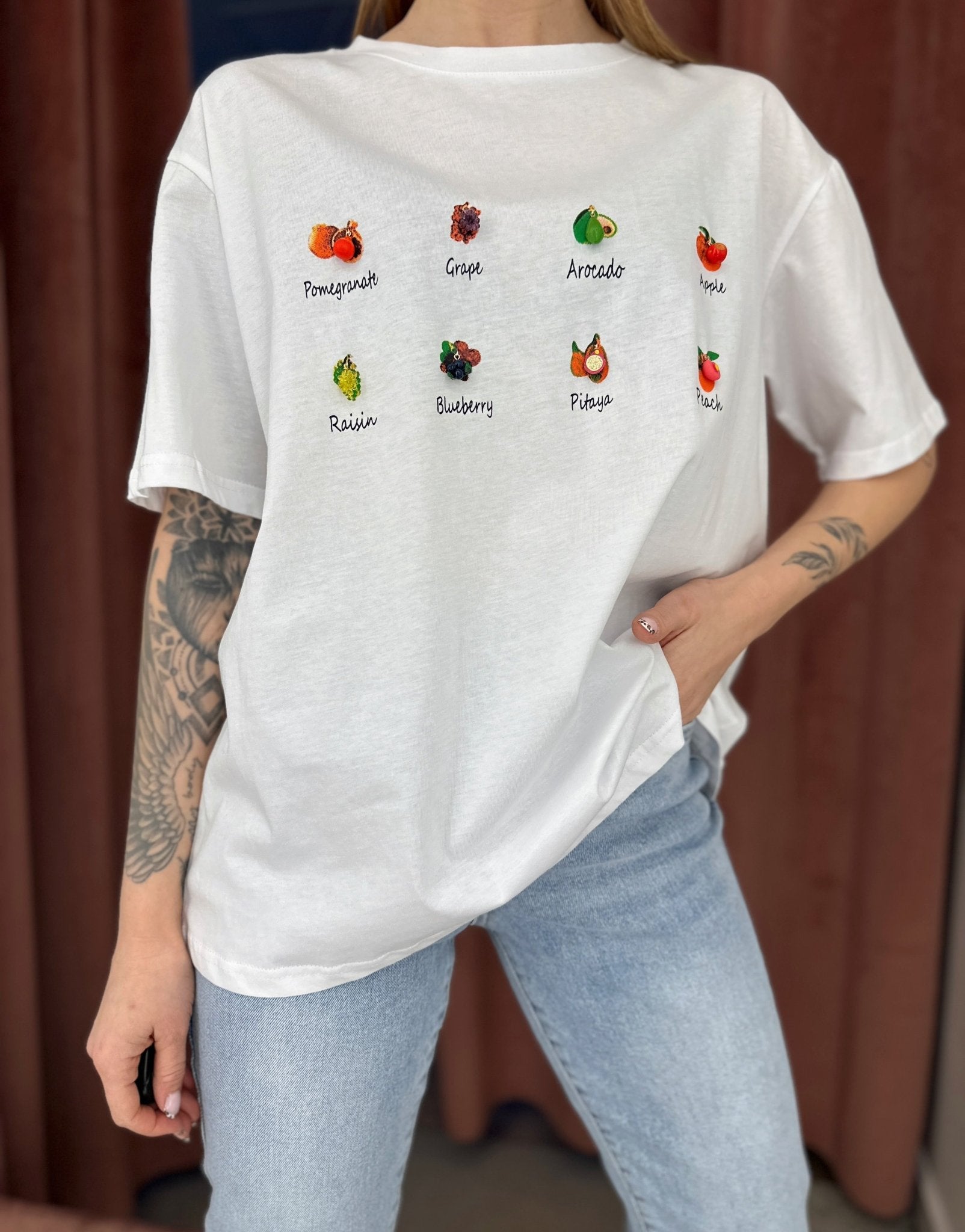 Palaidinė ‘White fruits’ - MASIM - Palaidinės