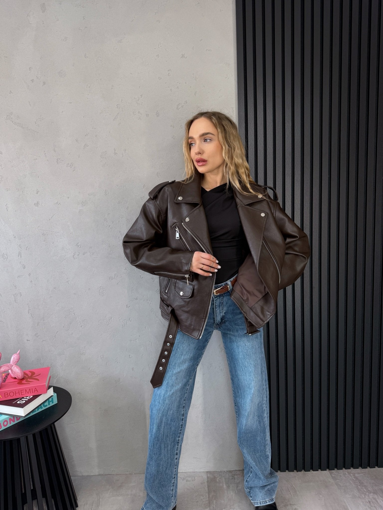 Ruda striukė ‘Miss’ - MASIM - Bomberis