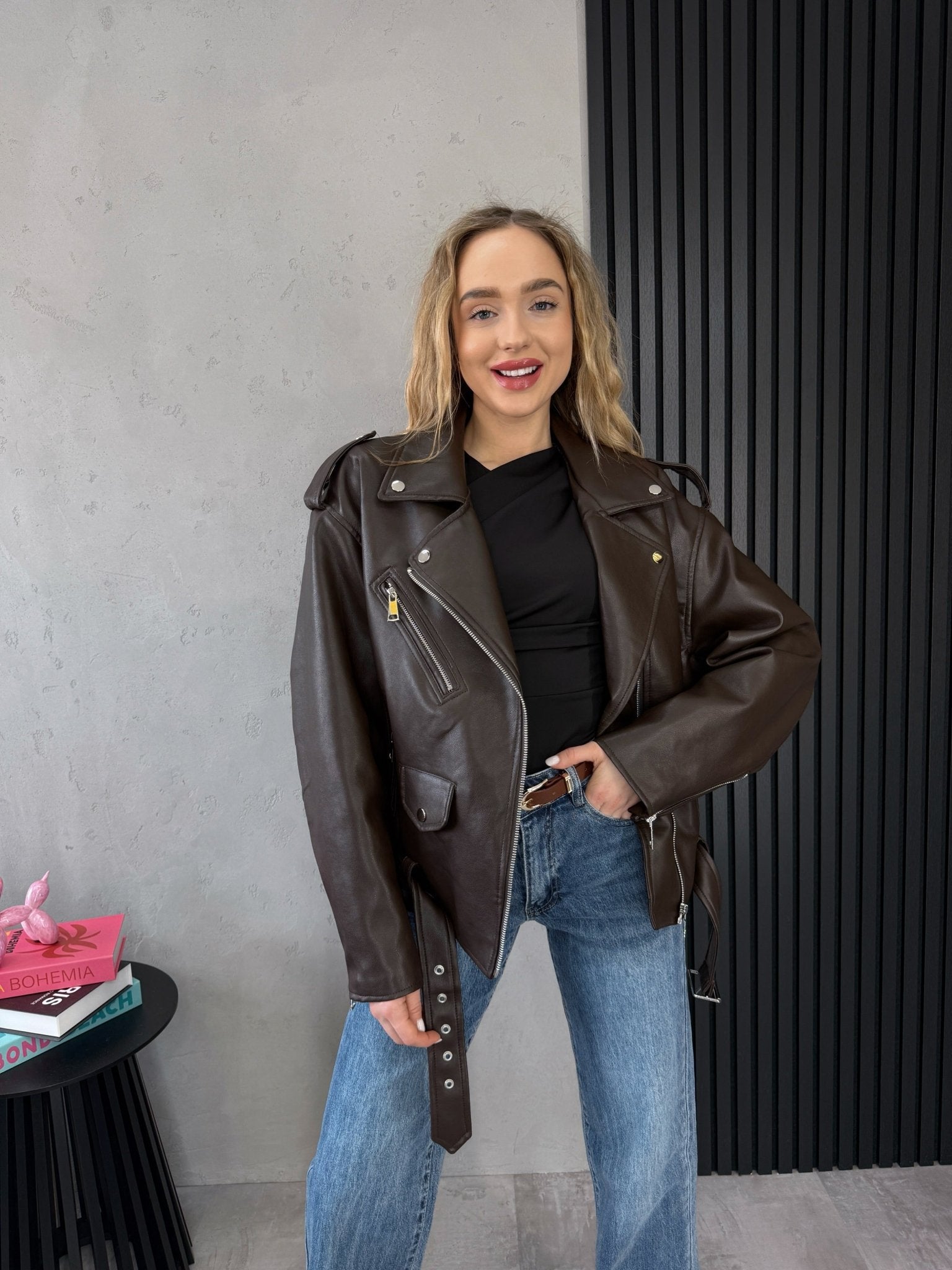 Ruda striukė ‘Miss’ - MASIM - Bomberis