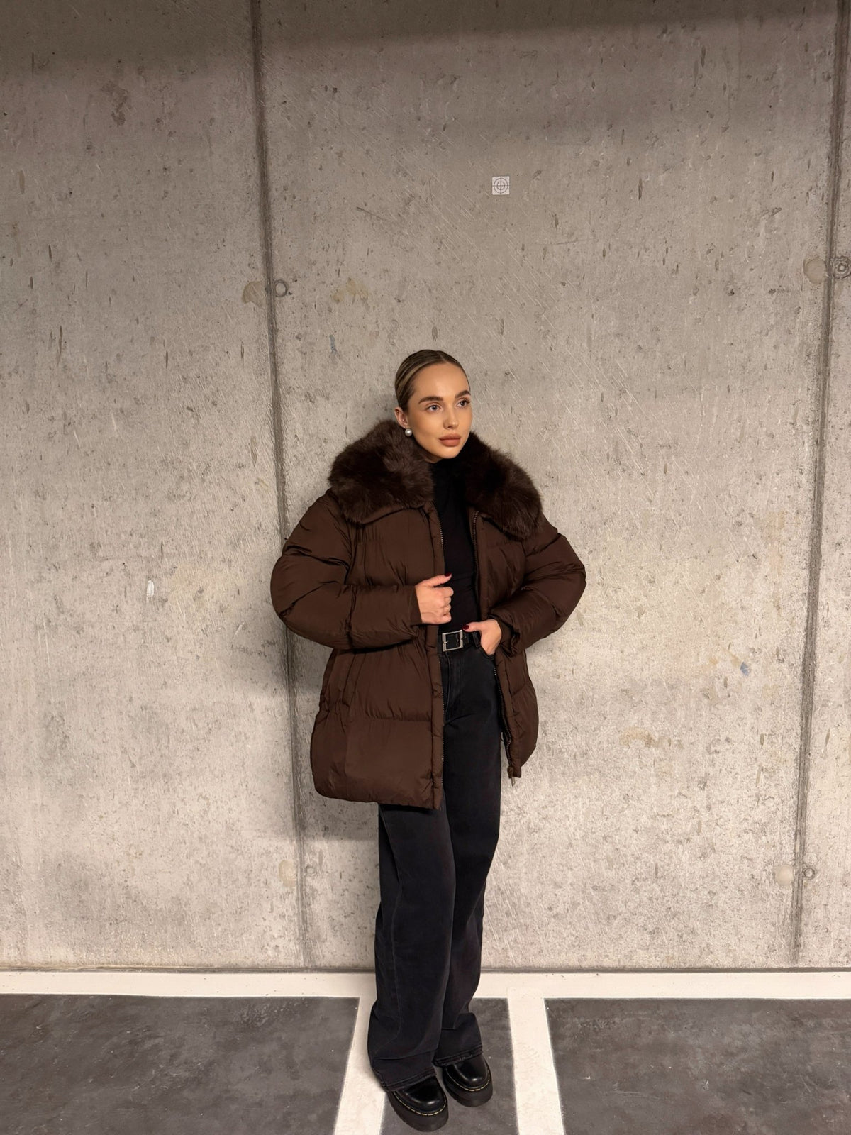Ruda striukė ‘Nilan’ - MASIM -
