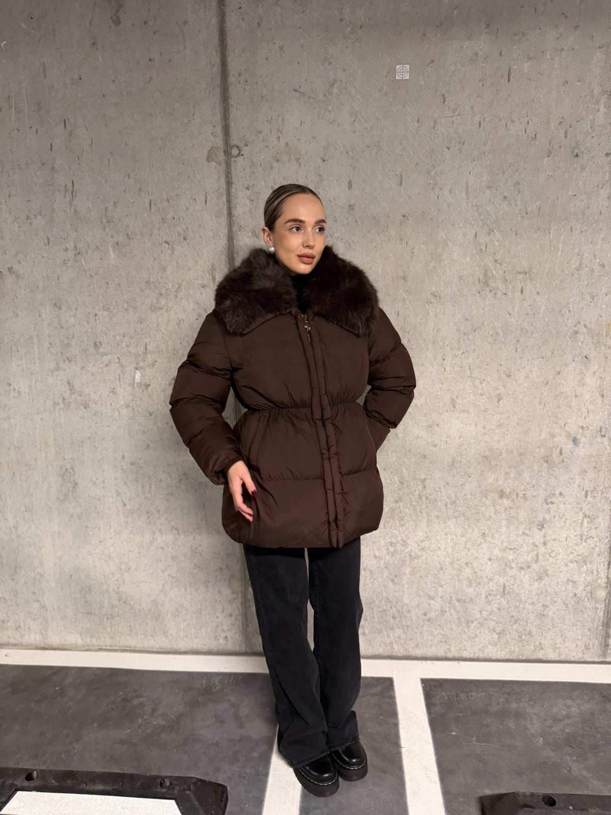 Ruda striukė ‘Nilan’ - MASIM -