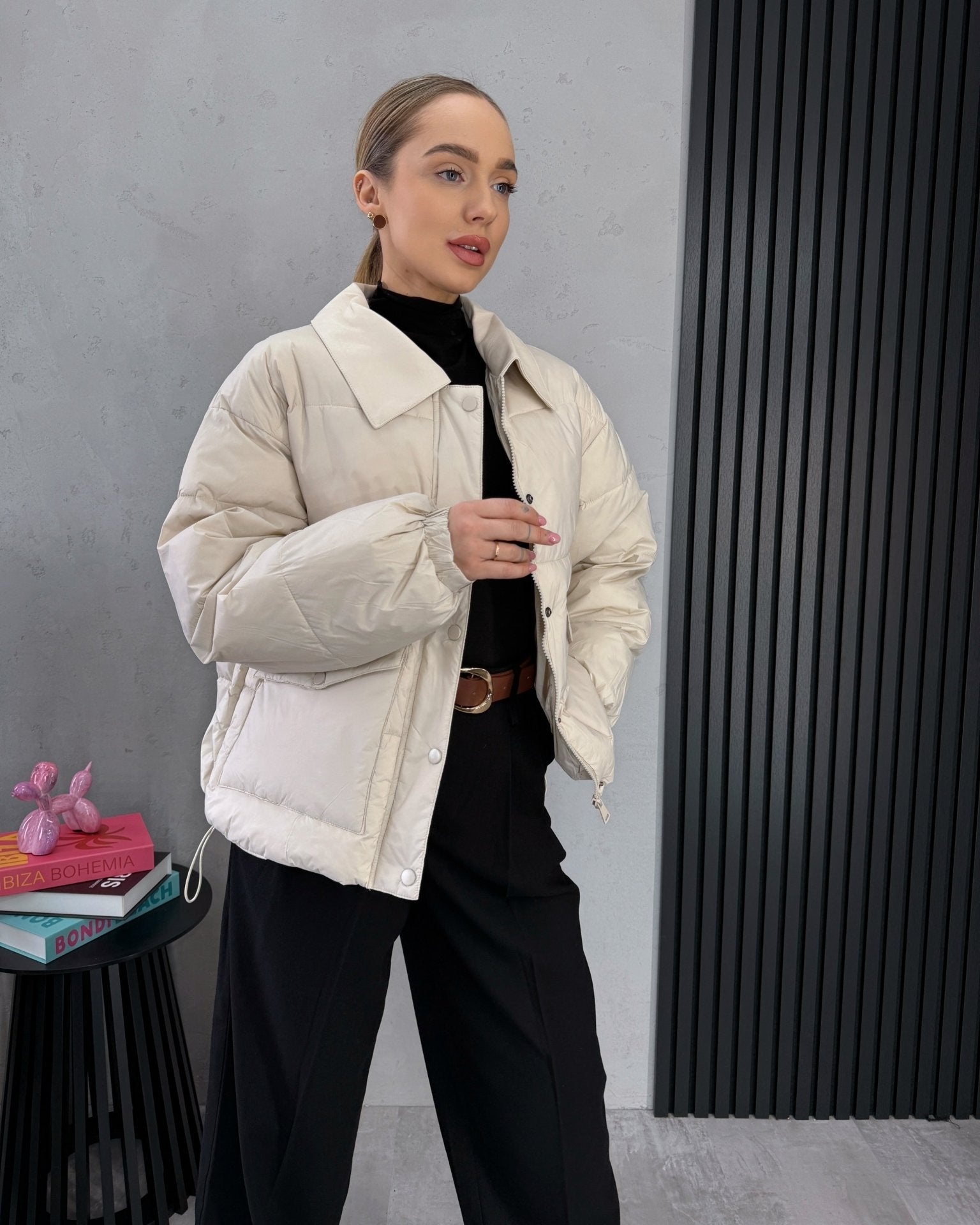 Striukė ‘Celid’ - MASIM - Odo imitacijos striukė