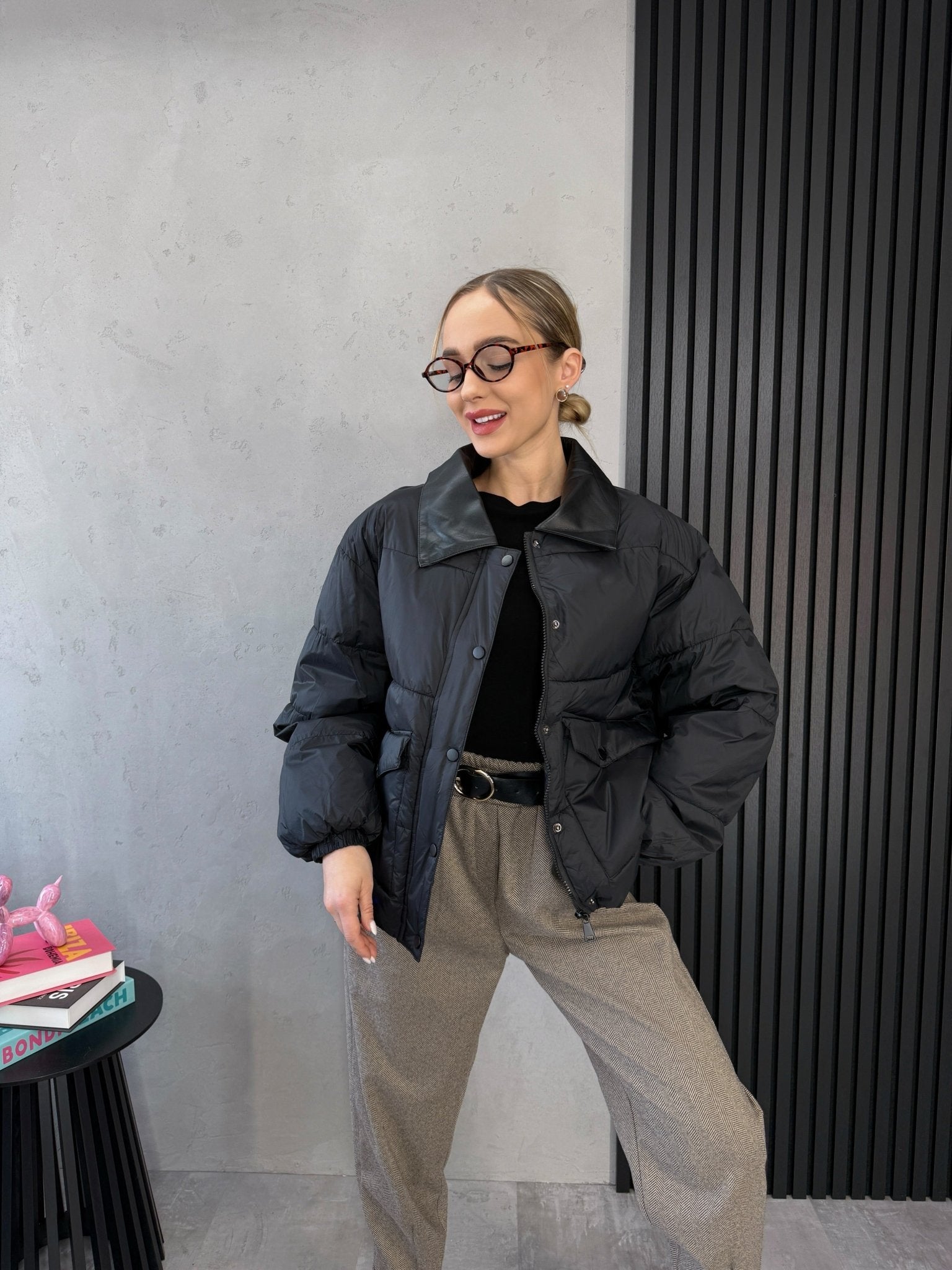 Striukė ‘Furur’ - MASIM - Odo imitacijos striukė