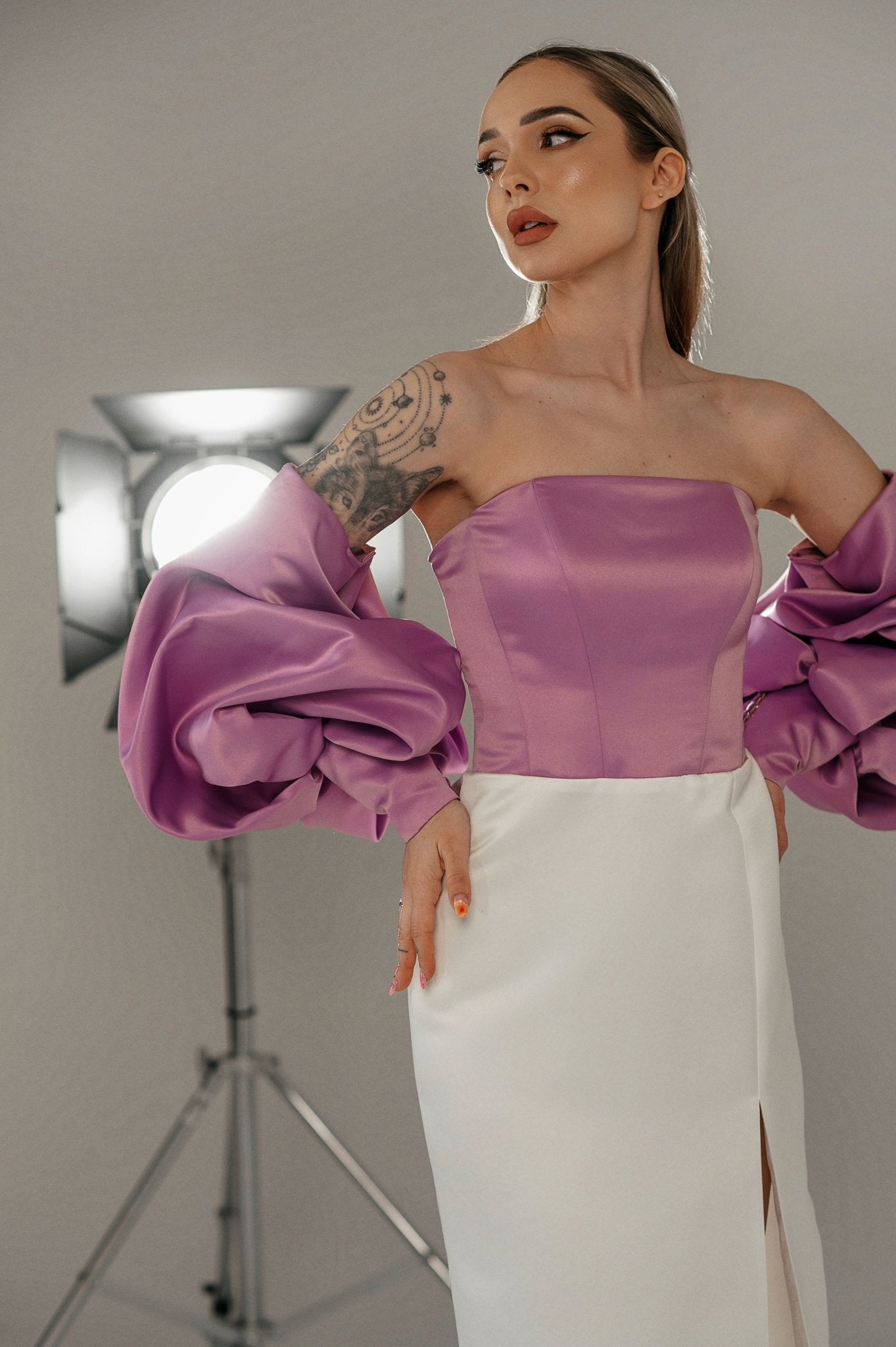 Suknelė 'Pearl Satin' - MASIM - Proginės suknelės