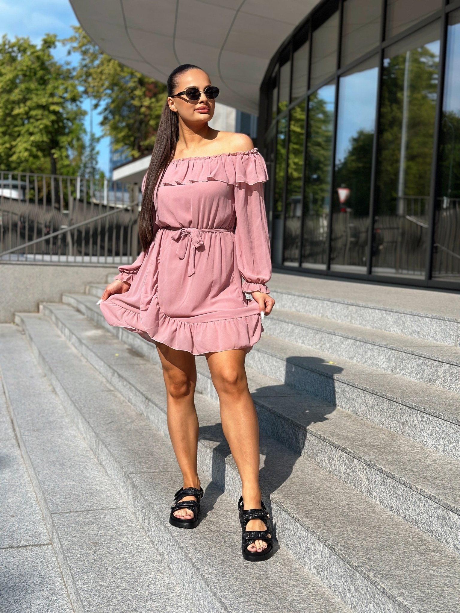 Suknelė ‘Pink Bella’ - MASIM - Proginės suknelės